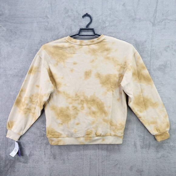 Womens IML Tan Tie Dye Sweatshirt Strong Women Crewneck Long Sleeve Size S - Picture 5 of 7